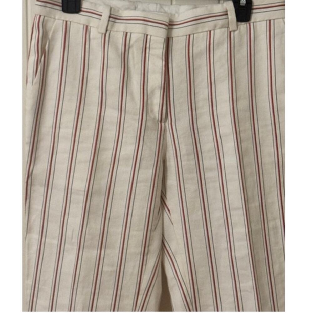 Sandro Paris Ringo Cropped Striped Pants 38 - Picture 2 of 9